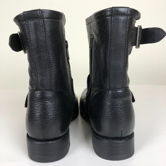 HP🎉 FRYE Vicky Engineer Boot 6.5 NEW in BOX Black - Picture 13 of 16